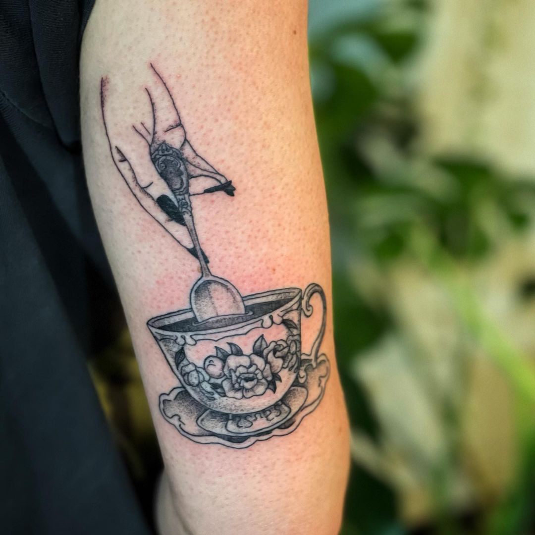 Tea tattoo meaning and symbolism 