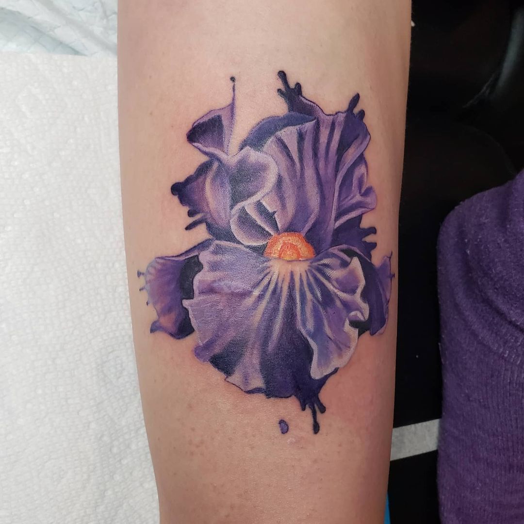 Iris arm tattoo 