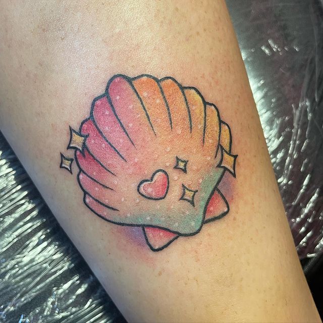Seashell tattoo meaning and symbolism 