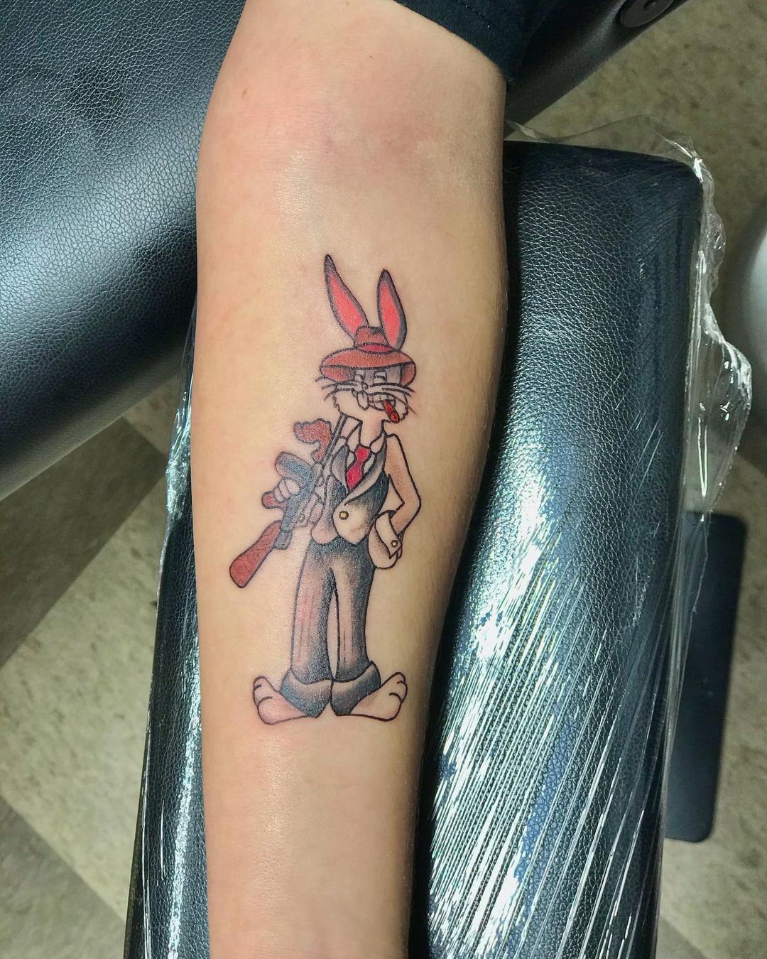 gangster bugs bunny tattoo 