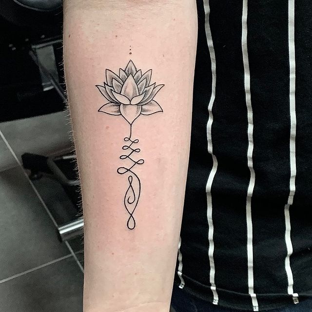 Lotus Unalome Tattoo Meaning And Symbolism 