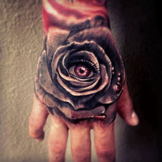Eye Rose Tattoo Meaning